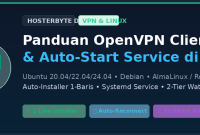 Cara Install OpenVPN Client dan Konfigurasi Auto-Start Service di Ubuntu & Linux
